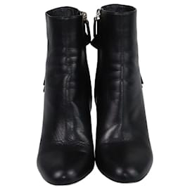 Botines Negros con Lazo Valentino