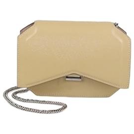 Cartera de cadena de cuero patentado con lazo Givenchy