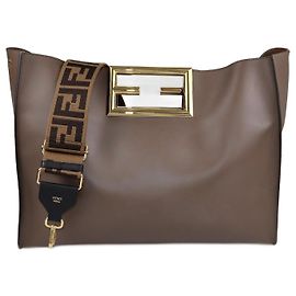 Fendi Grande Borsa Way Beige Scuro