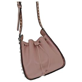 Valentino Garavani Eimeltasche Pfirsich Leder