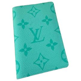 Louis Vuitton Organizador de bolsillo LV azul Tiffany