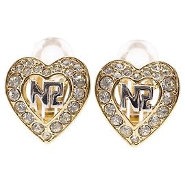Autre Marque Orecchini logo cuore Nina Ricci