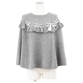Fendi WOW! OOPS! Wollmischung Cape