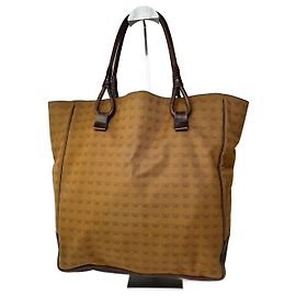 Borsa tote in suede Bottega Veneta vintage marrone