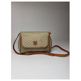 Sac bandoulière vintage Celine Triomphe Monogram beige - Céline