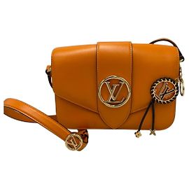 Louis Vuitton Pont 9 Couro Laranja