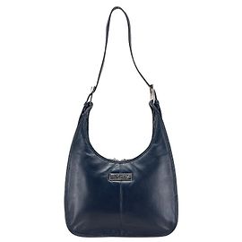 Burberry Nova Check Leather Shoulder Bag