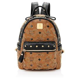 MCM Visetos Mini Sac à Dos Studded