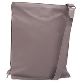 Borsa a Spalla LOEWE in Pelle Grigia Argento Autentica fm4815