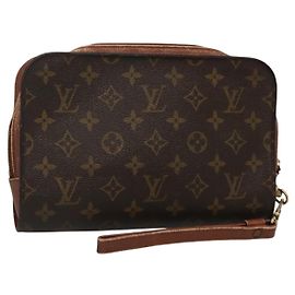LOUIS VUITTON Monogram Orsay Clutch Bag M51790 LV Auth 134723
