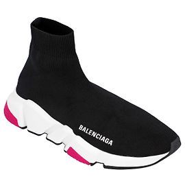 Baskets Speed Balenciaga 'Noir Magenta'
