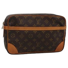 LOUIS VUITTON Bolso de Mano Compiegne 28 M51845 LV Auth ki5867