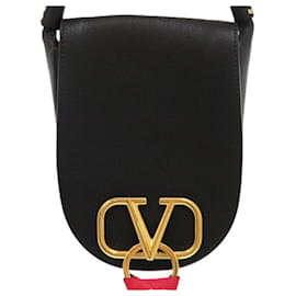 Sac à bandoulière en cuir V-Sling Small Saddle de Valentino Garavani