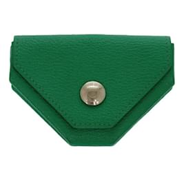 Porte-monnaie Hermès Levain Quatre Chèvre Vert Menthe