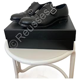 Derbies à boucles en cuir Saint Laurent Paris - Yves Saint Laurent