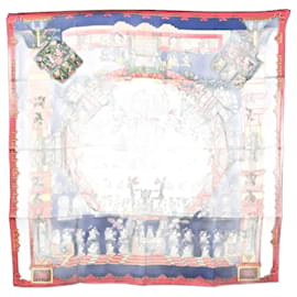 Bufanda de Seda Carré 90 Astres et Soleils de Hermès