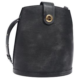 LOUIS VUITTON Bolso de Hombro Epi Cluny Negro M52252 LV Auth gh354