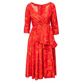 Vestido de seda Christian Dior Boutique