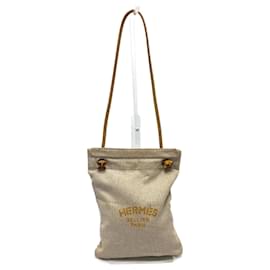 Hermes Aline PM Toile Chevron Schultertasche - Hermès