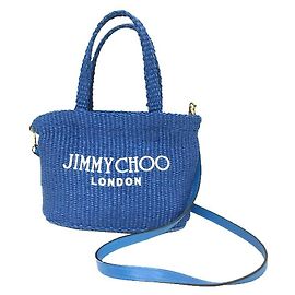Borsa da spiaggia Jimmy Choo E/W Mini Jyn