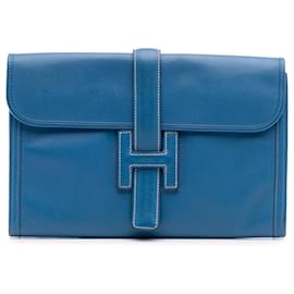 Hermès Blue Swift Jige Elan 29