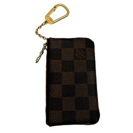 Portachiavi Pochette Cle Damier Louis Vuitton