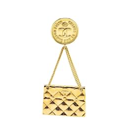 Chanel 31 Rue Cambon Coco Mark Matelassé Brosche