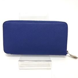 Cartera con cremallera redonda Azap Long Silk'in de Hermès