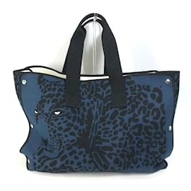 Hermès Schultertasche mit Leopardenmuster