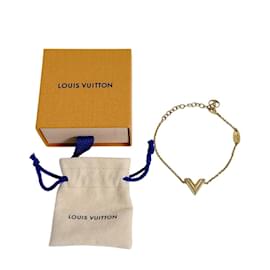 Bracciale in metallo V essenziale Louis Vuitton