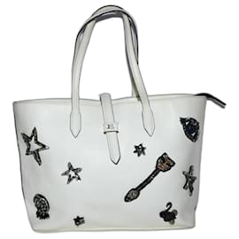 Ermanno Scervino Handtasche weiß aus veganem Leder