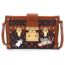 Borsa a spalla Catgram trasformata Petite Malle Louis Vuitton