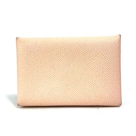 Estuche para tarjetas de visita Calvi Verso bicolor de Hermès