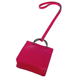 Porte-clés Sac Orange Hermès