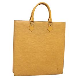 LOUIS VUITTON Borsa Sac Plat Epi Gialla M52079 LV Auth 133609