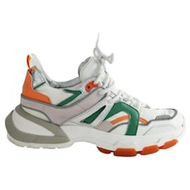 Serafini Zapatillas de cuero multicolores