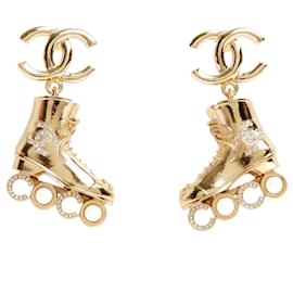 Chanel 2024 Boucles Clous LA Cruise Coco Rollerskates Orecchini CC in scatola