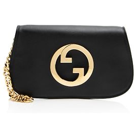 Borsa a Spalla Piccola Blondie in Pelle Gucci