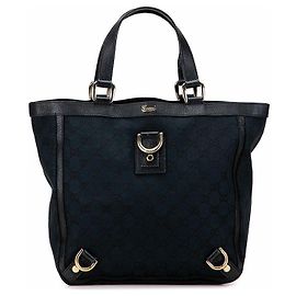 Borsa a mano Gucci Abbey in tela GG