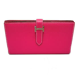Hermès Hermes Bearn Soufflet Lange Brieftasche