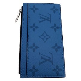 Portafoglio per carte Taigarama blu Louis Vuitton