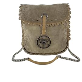 Christian Dior Borsa hippie in suede Dior