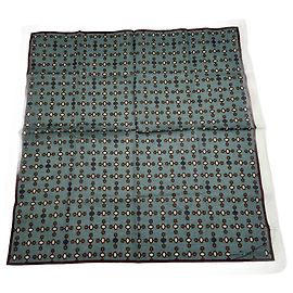 Sciarpa Vintage Gucci Horsebit Blu Nero