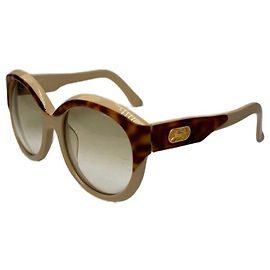 Céline Gafas de sol vintage Celine blancas