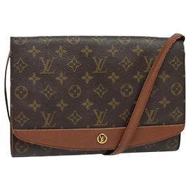 LOUIS VUITTON Bolso de Hombro Monogram Bordeaux 27 M51797 LV Auth ep10041