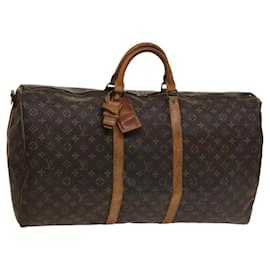 LOUIS VUITTON Monogram Keepall Bandouliere 60 Borsa Boston M41412 LV Auth 133720