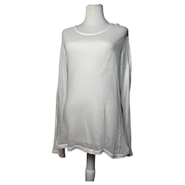 Vintage Issey Miyake Pullover Weiß M