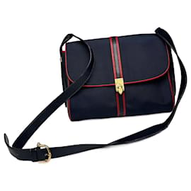 Bolso Triomphe Celine Paris vintage azul marino - Céline