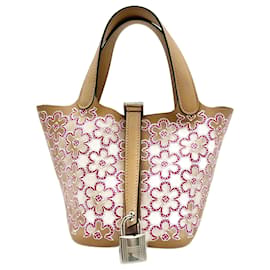 Hermès Picotin Lock Micro Lucky Daisy Tasche