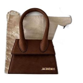 Borsa a mano Jacquemus Chiquito in pelle marrone